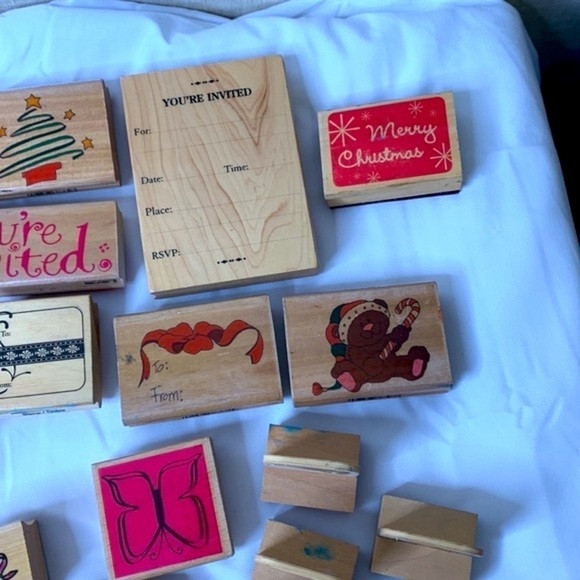 Ink pad stamps 38 in total - Picture 6 of 8